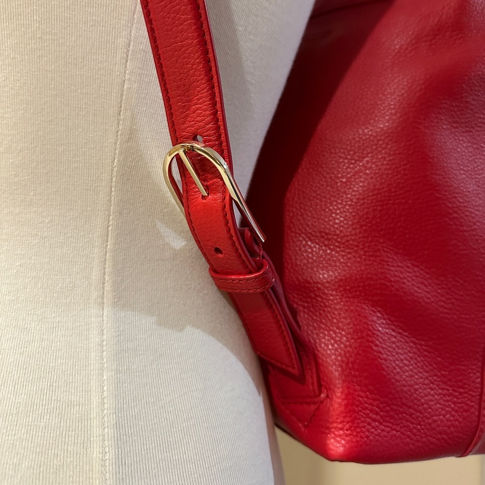 Tory Burch Red Backpack - Picture 9 of 17
